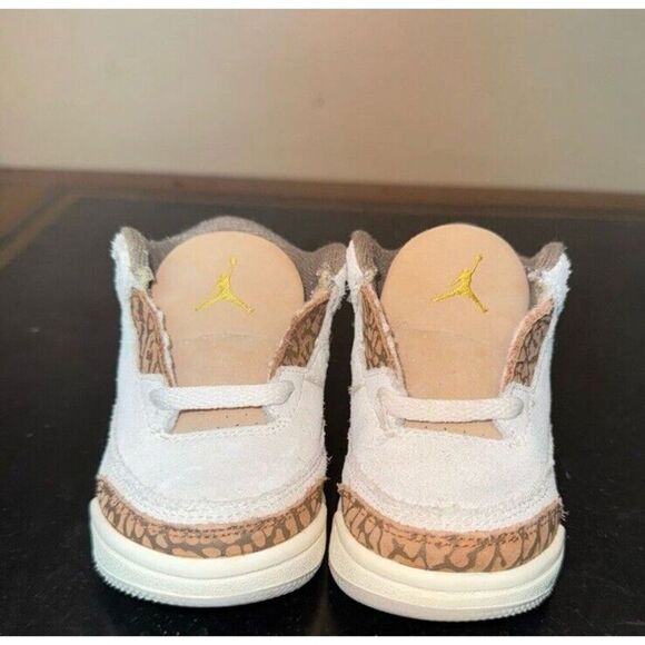 Nike Air Jordan 3 Retro Palomino DM0968-102 Td Toddler Baby Boy Size 6C - Picture 2 of 6